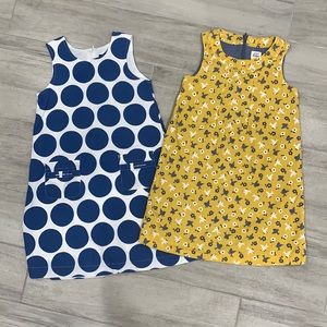 Pair of Mini Boden Fall Dresses